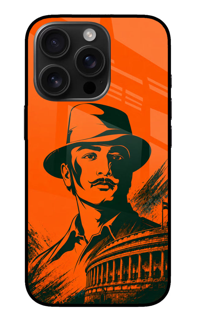 Bhagat Singh Legacy iPhone 16 Pro Glass Case