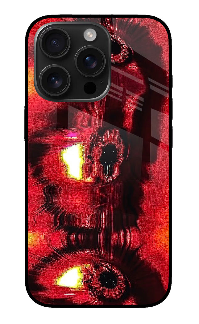 Fire Eye iPhone 16 Pro Glass Case