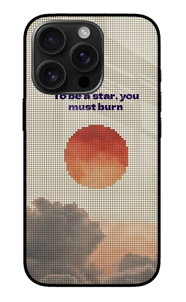 Pixel Sun iPhone 16 Pro Glass Case