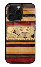 Vinyl Stripes iPhone 16 Pro Glass Case
