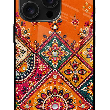 Kutch Glow iPhone 16 Pro Glass Case