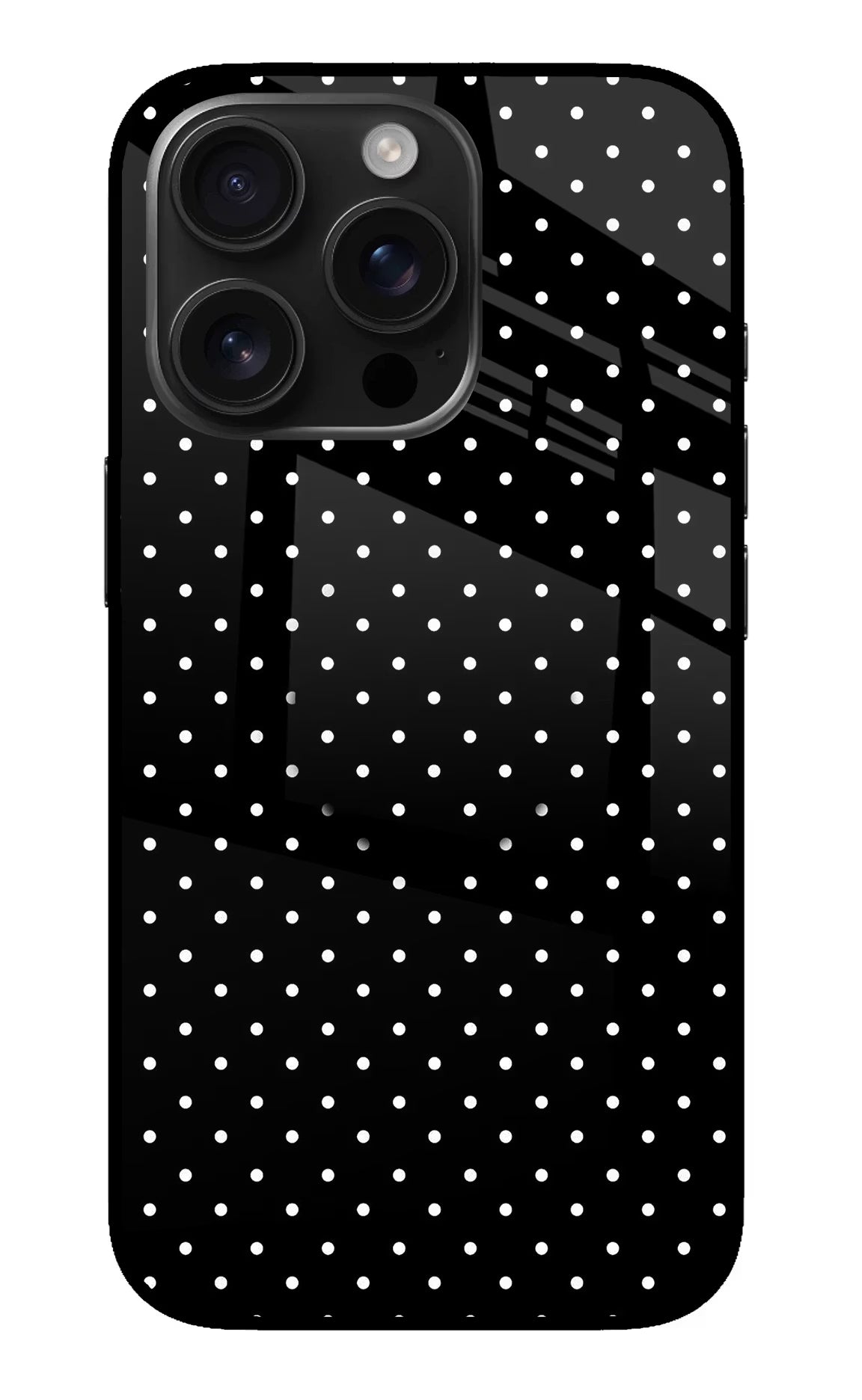 White Dots iPhone 16 Pro Pop Case by Casekaro