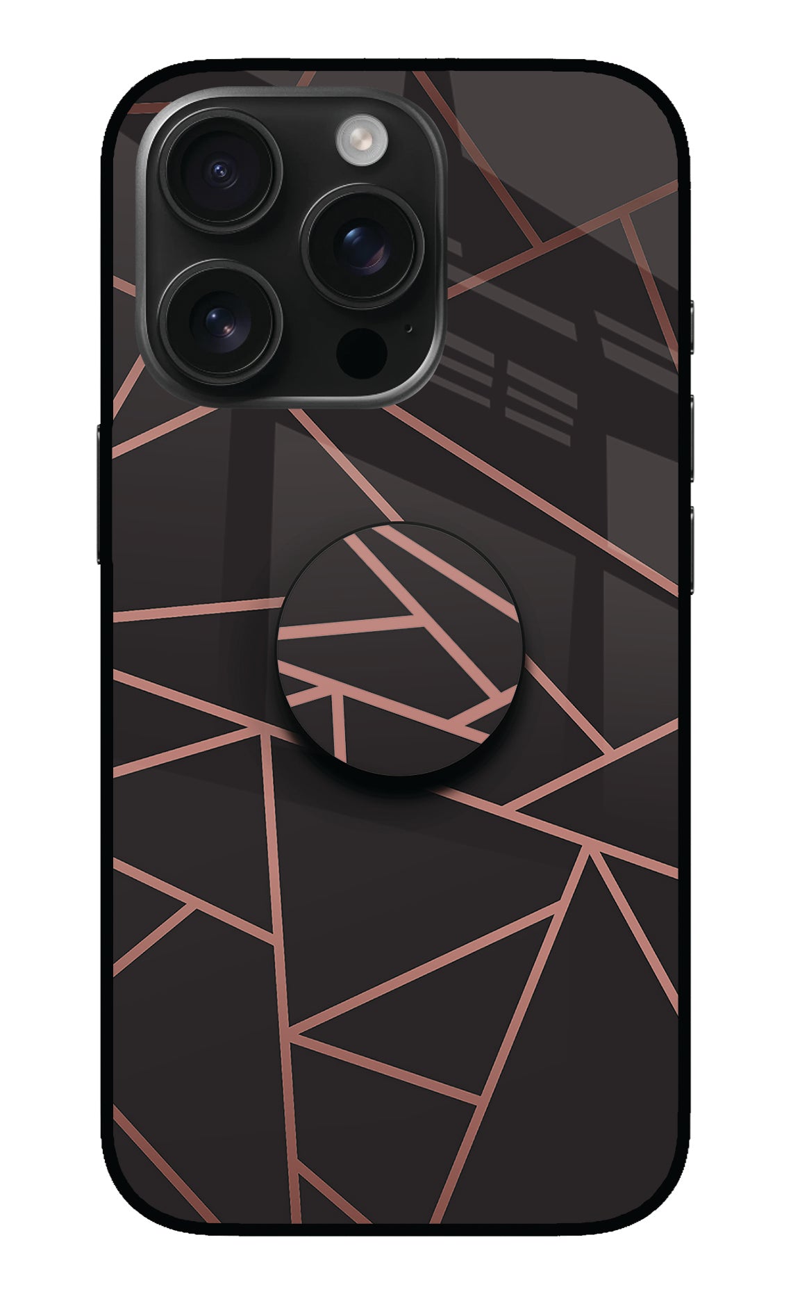 Geometric Pattern iPhone 16 Pro Pop Case