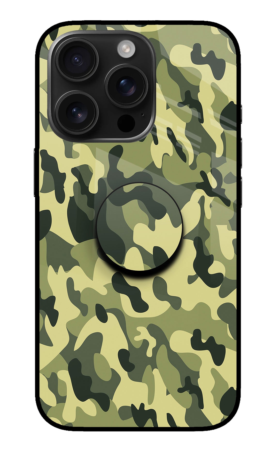 Camouflage iPhone 16 Pro Pop Case