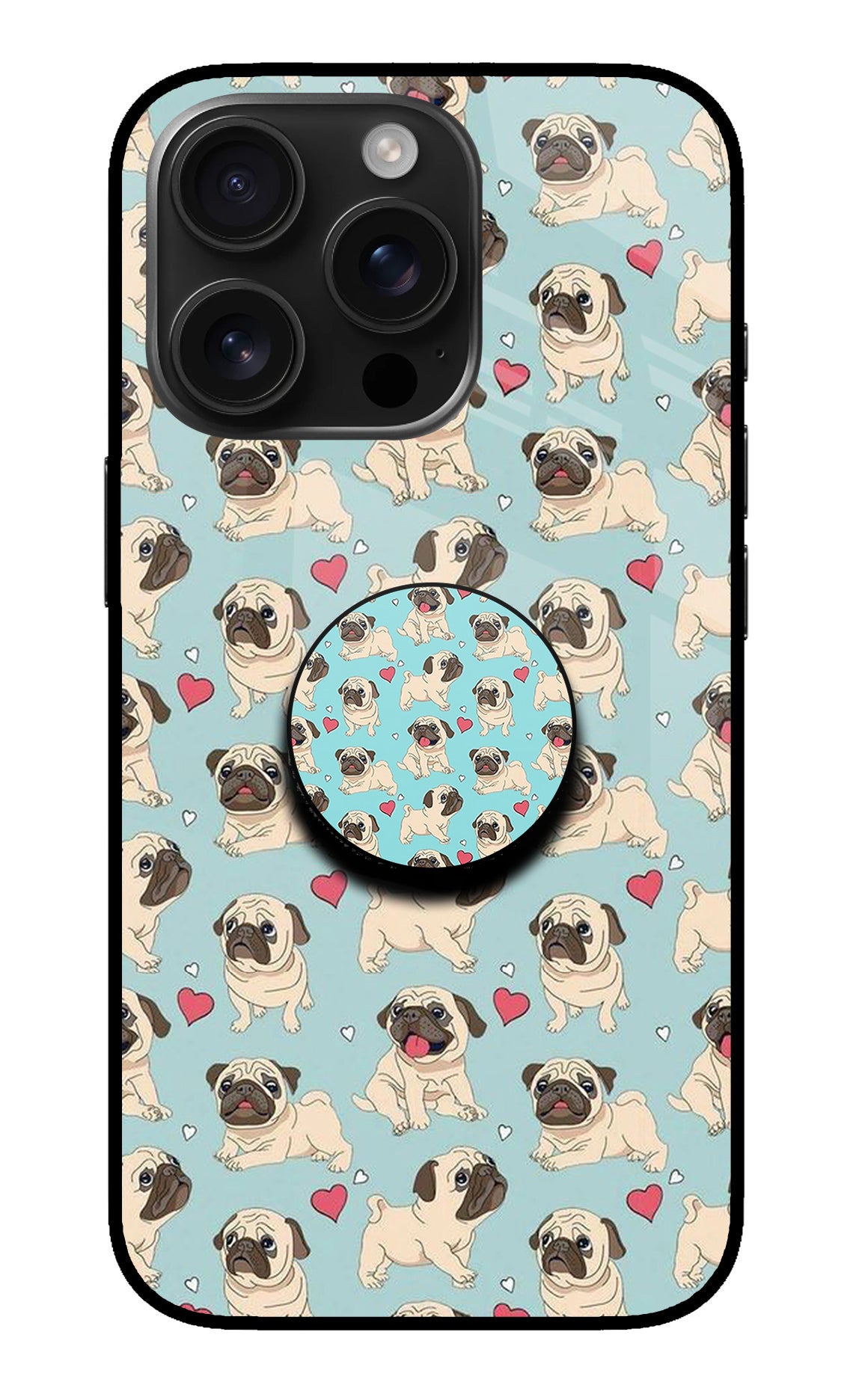 Pug Dog iPhone 16 Pro Pop Case