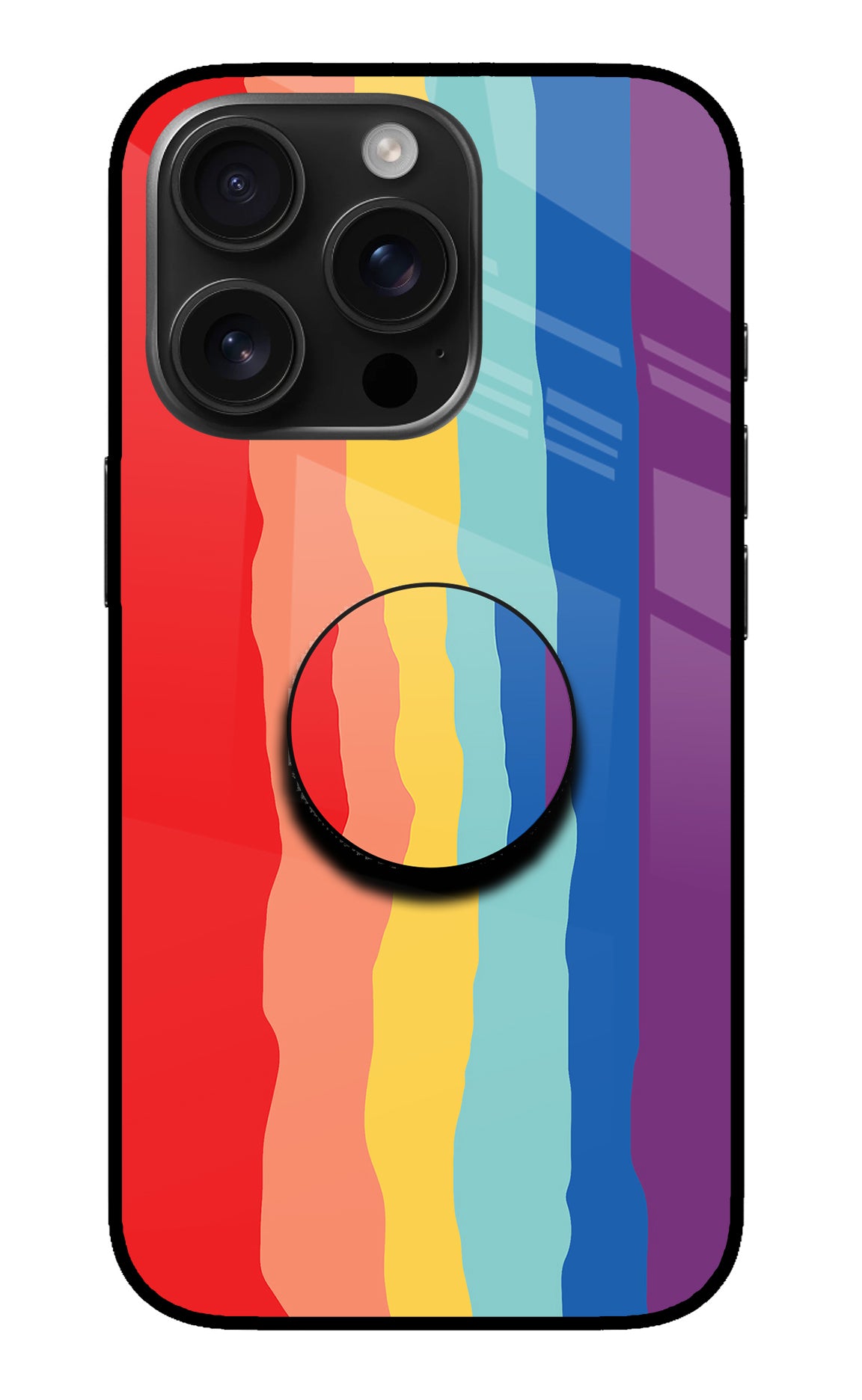 Rainbow iPhone 16 Pro Pop Case