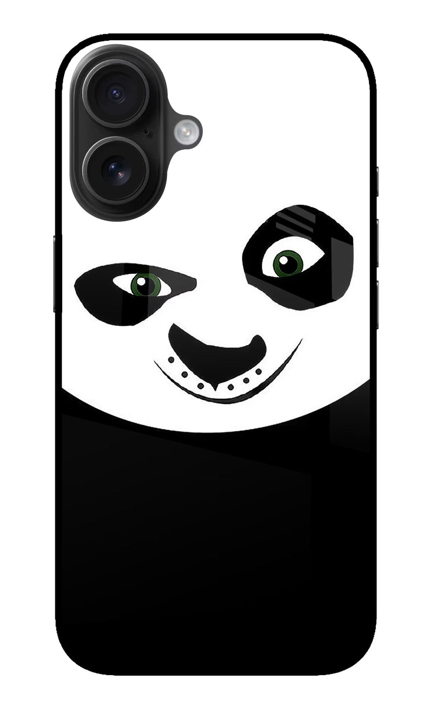 Panda iPhone 16 Plus Back Cover, Metal case