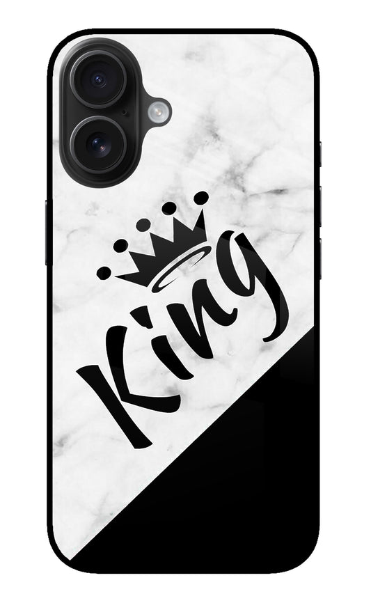 King iPhone 16 Plus Glass Case