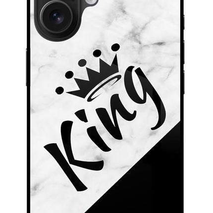 King iPhone 16 Plus Glass Case