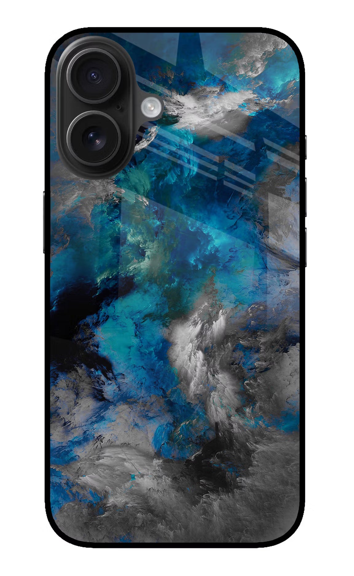 Artwork iPhone 16 Plus Glass Case Back Cover by Casekaro