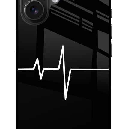 Heart Beats iPhone 16 Plus Glass Case