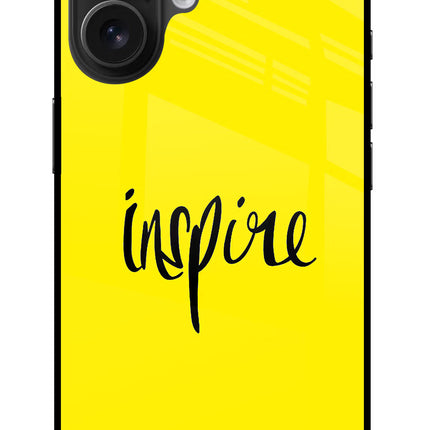Inspire iPhone 16 Plus Glass Case