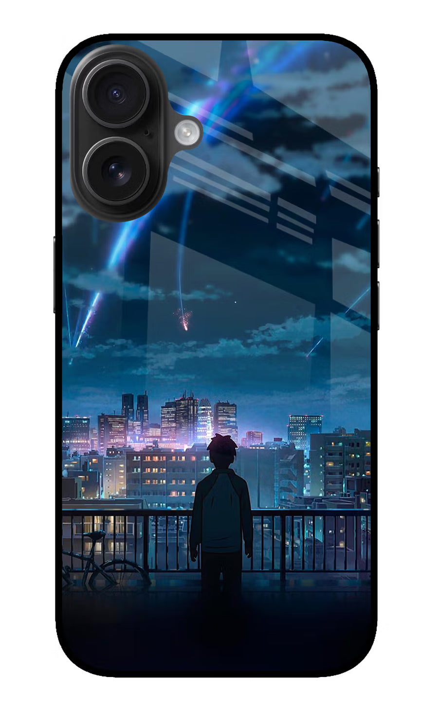 Anime iPhone 16 Plus Back Cover, Metal case