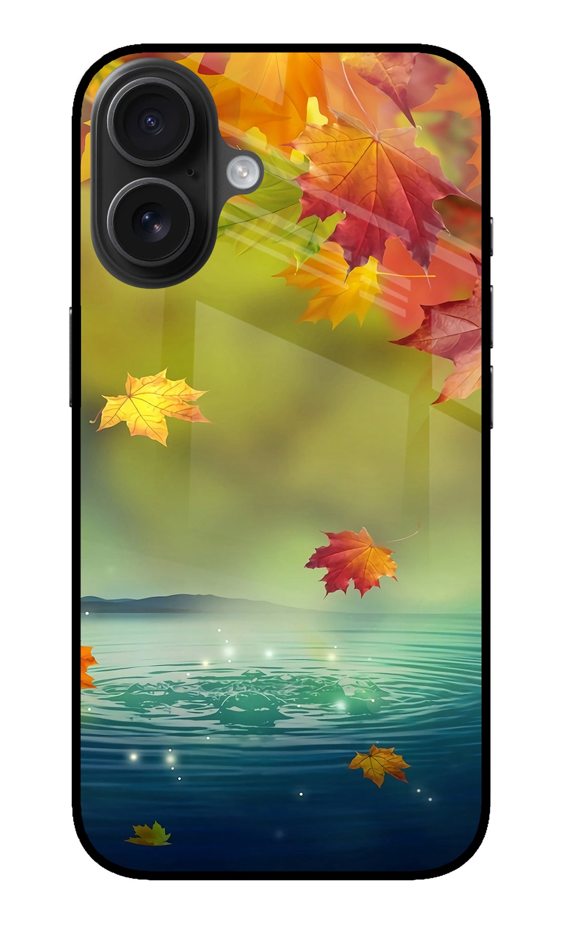 Flowers iPhone 16 Plus Glass Case