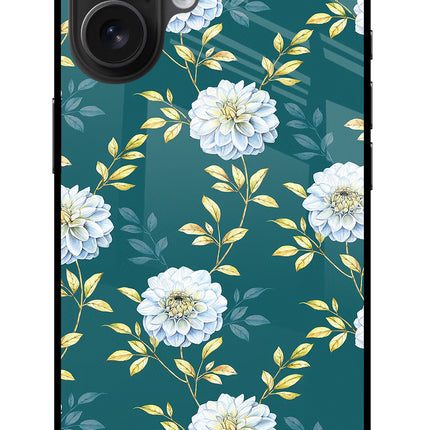 Flowers iPhone 16 Plus Glass Case