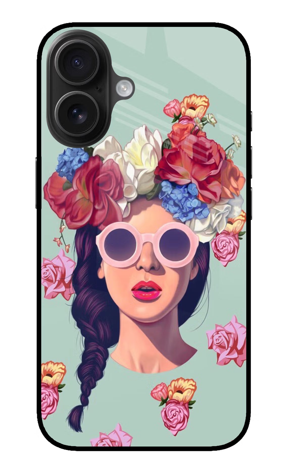 Pretty Girl iPhone 16 Plus Glass Case