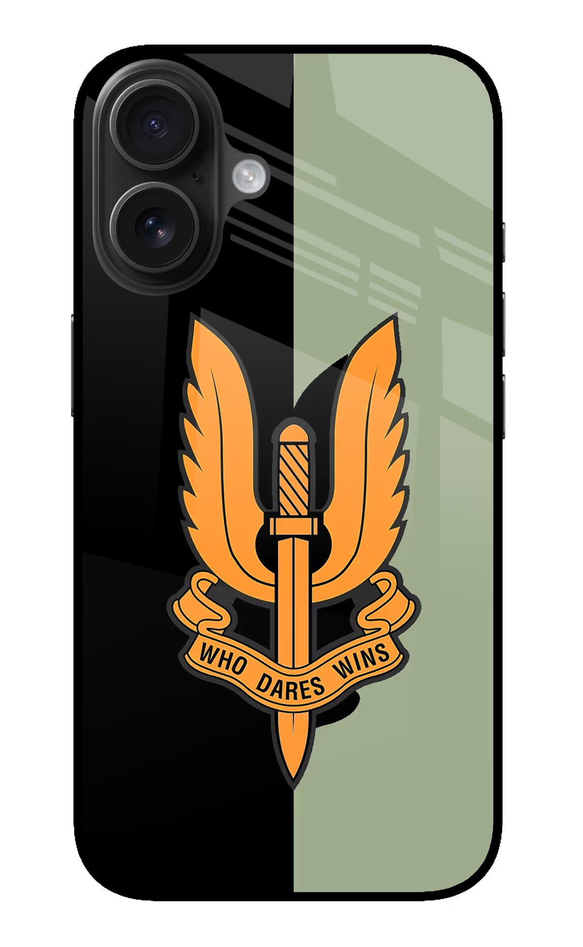 Balidan Logo iPhone 16 Plus Glass Case
