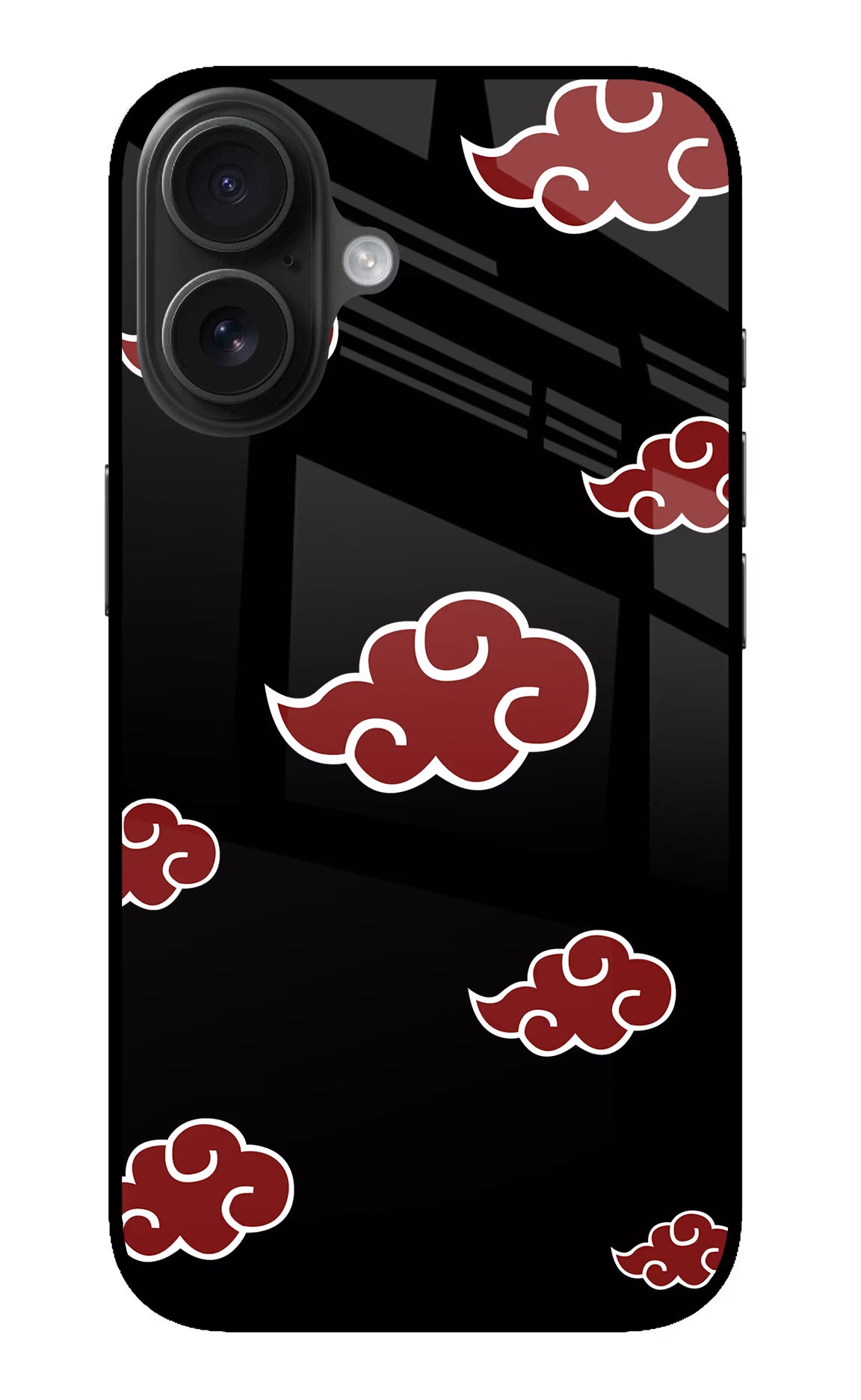 Akatsuki iPhone 16 Plus Glass Case Back Cover by Casekaro