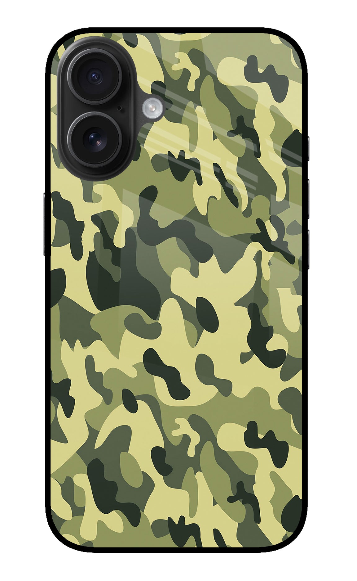 Camouflage iPhone 16 Plus Back Cover