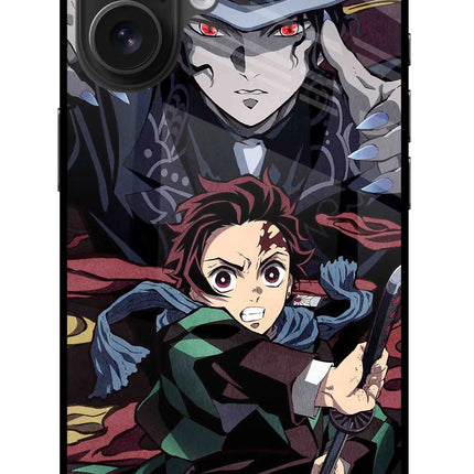 Demon Slayer iPhone 16 Plus Glass Case