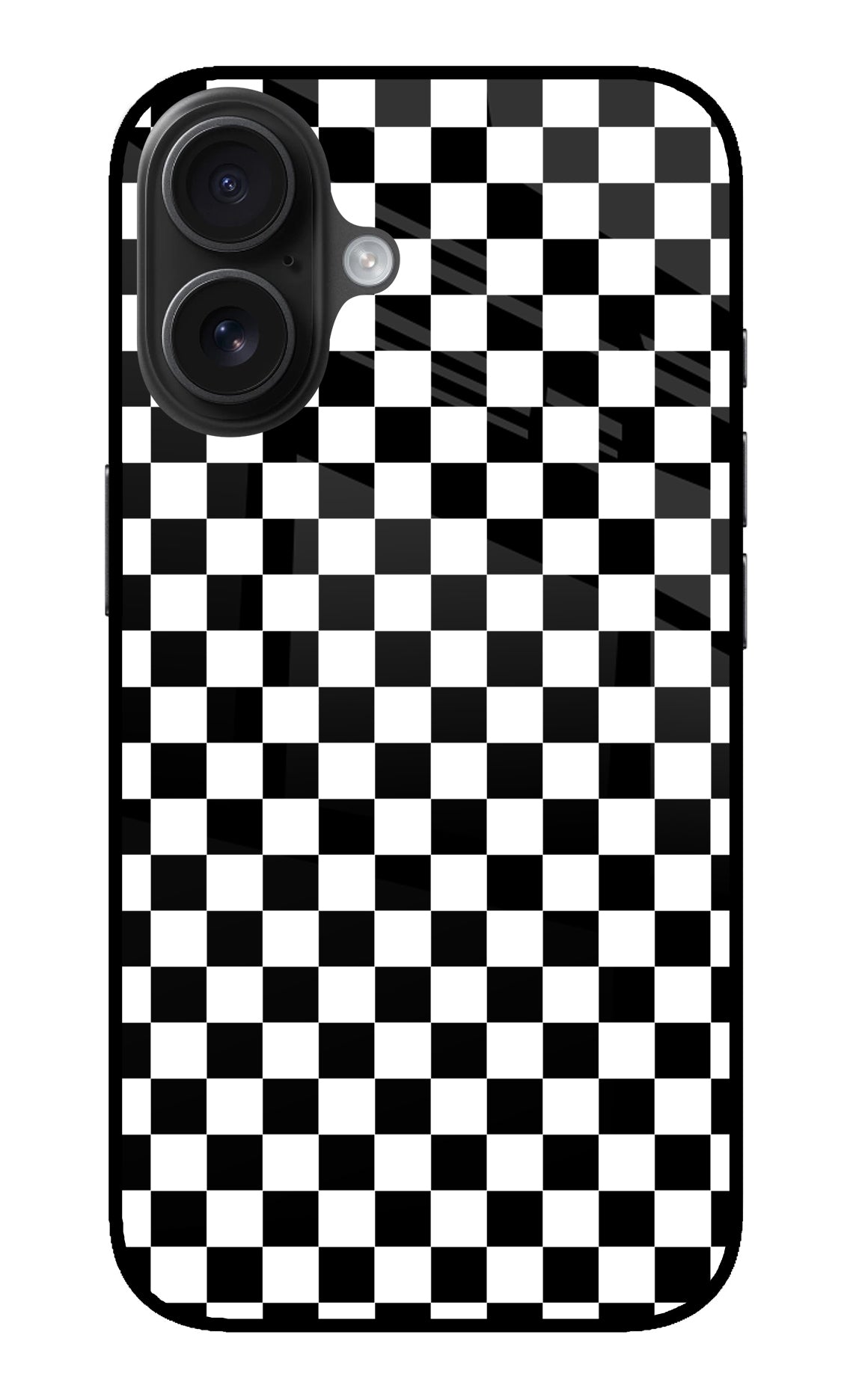 Chess Board iPhone 16 Plus Glass Case