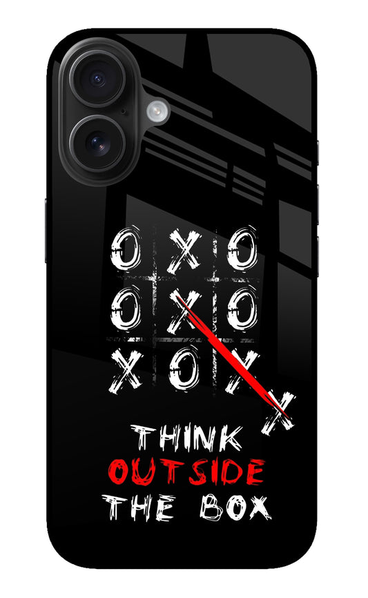 Think out of the BOX iPhone 16 Plus Glass Case