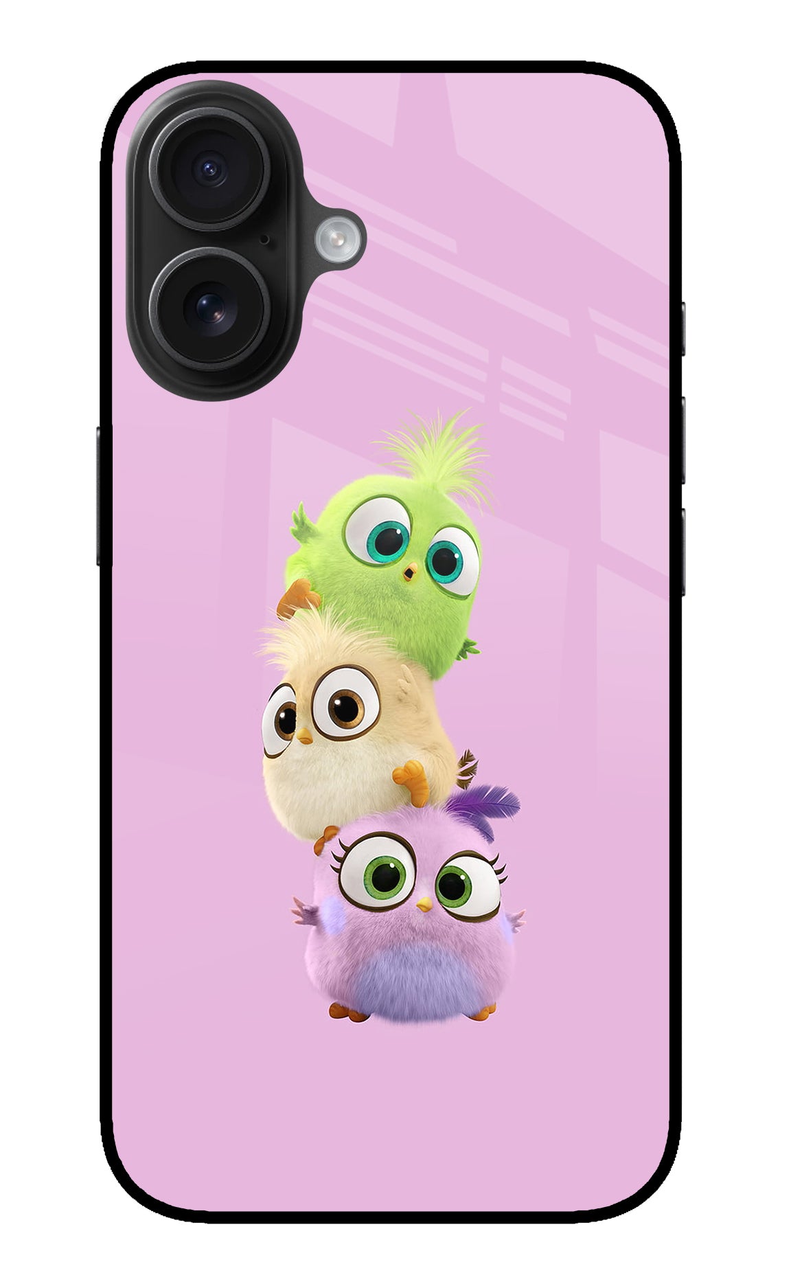 Cute Little Birds iPhone 16 Plus Back Cover