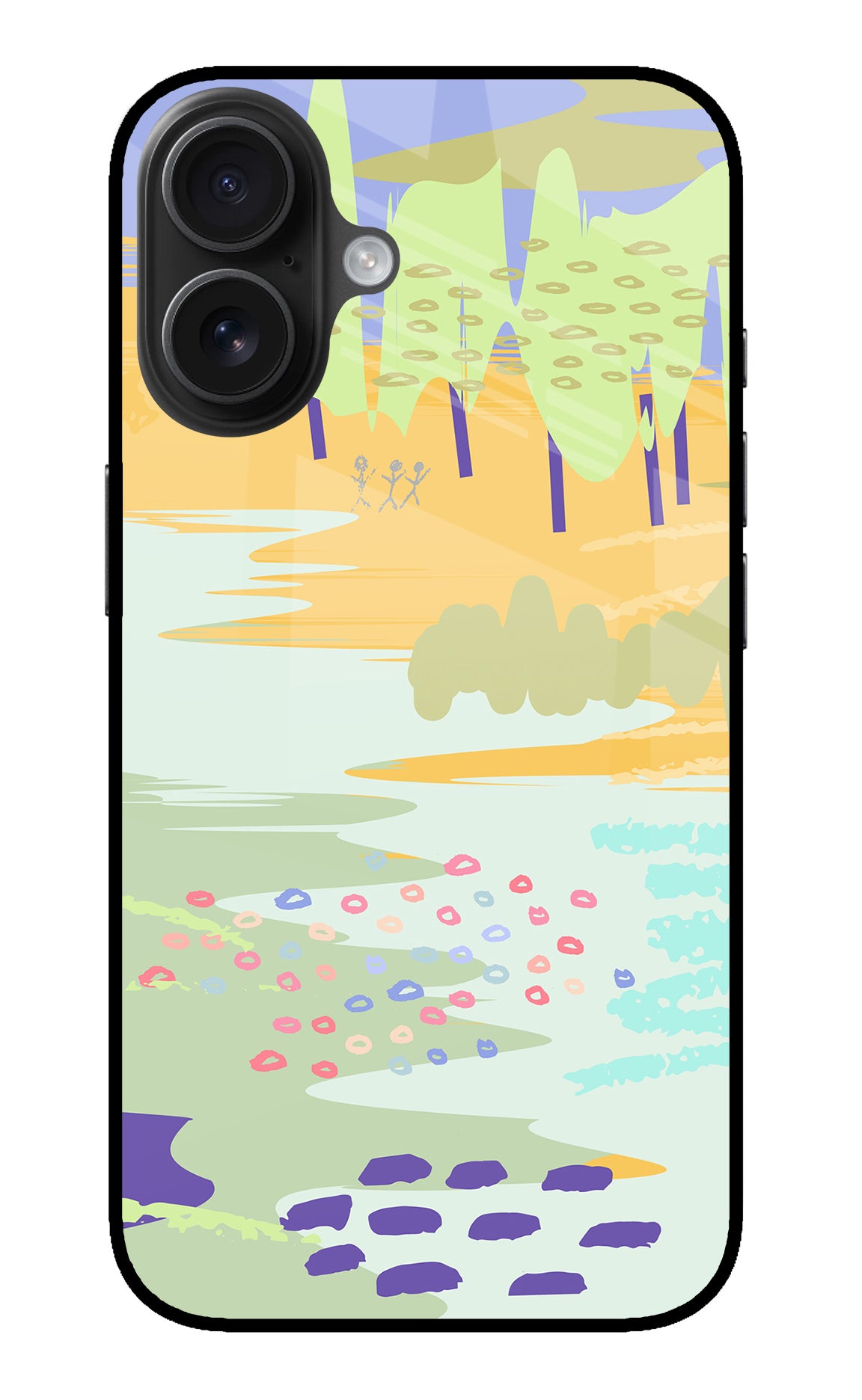 Scenery iPhone 16 Plus Glass Case