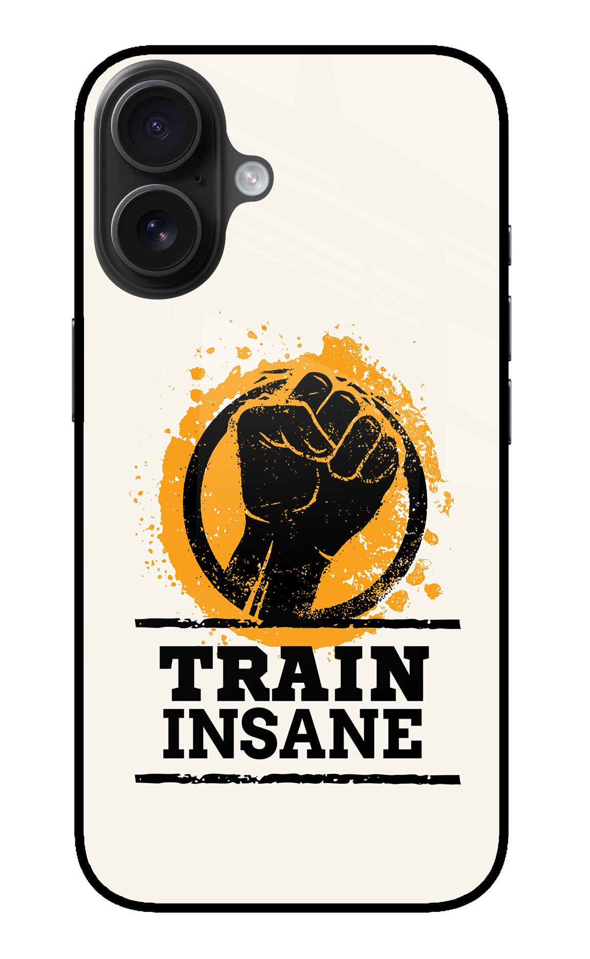 Train Insane iPhone 16 Plus Back Cover