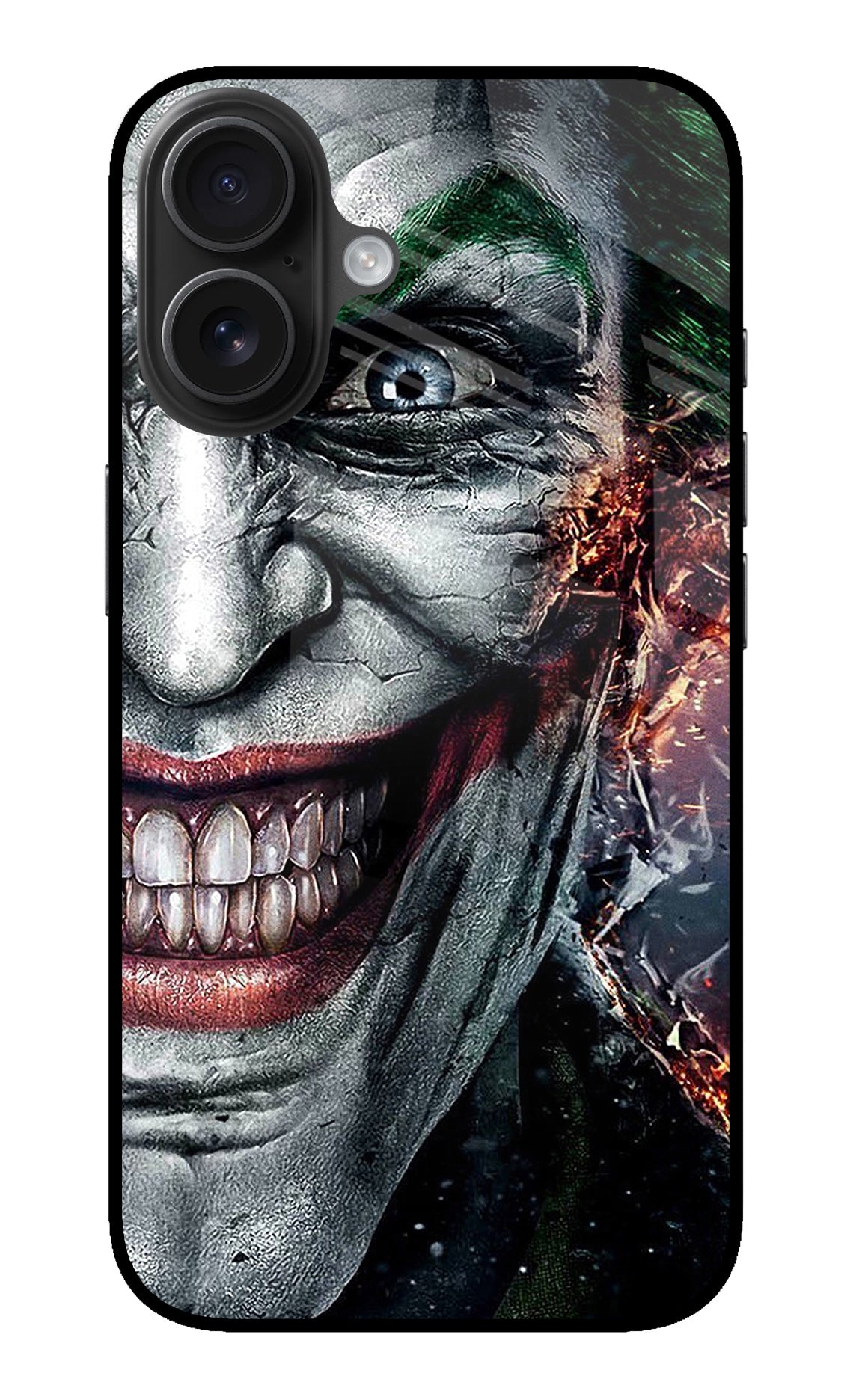 Joker Cam iPhone 16 Plus Glass Case