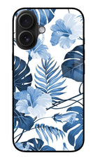 Fabric Art iPhone 16 Plus Glass Case Back Cover by Casekaro