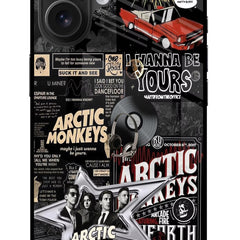 Arctic Monkeys iPhone 16 Plus Glass Case