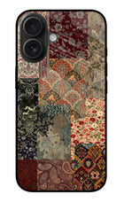 Desi Print iPhone 16 Plus Glass Case