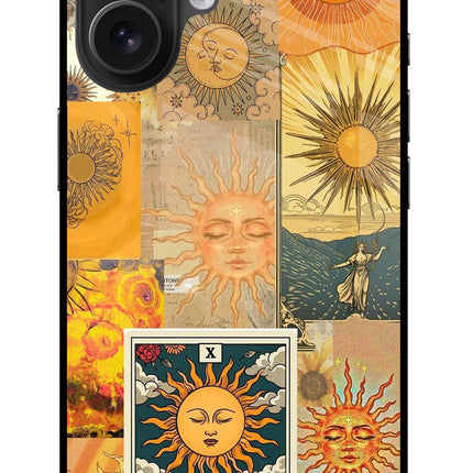 Sun iPhone 16 Plus Glass Case