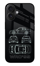 WRC'99 iPhone 16 Plus Glass Case