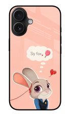 Judy Charm iPhone 16 Plus Glass Case