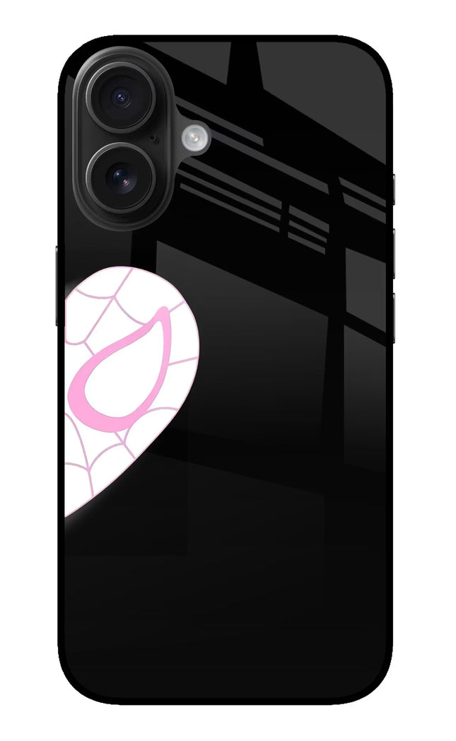 Gwen Mask iPhone 16 Plus Glass Case