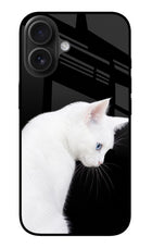 Snow Gaze iPhone 16 Plus Glass Case