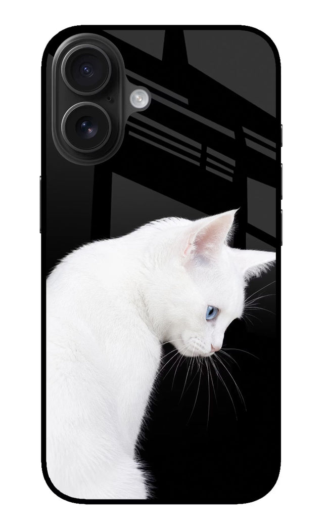 Snow Gaze iPhone 16 Plus Glass Case