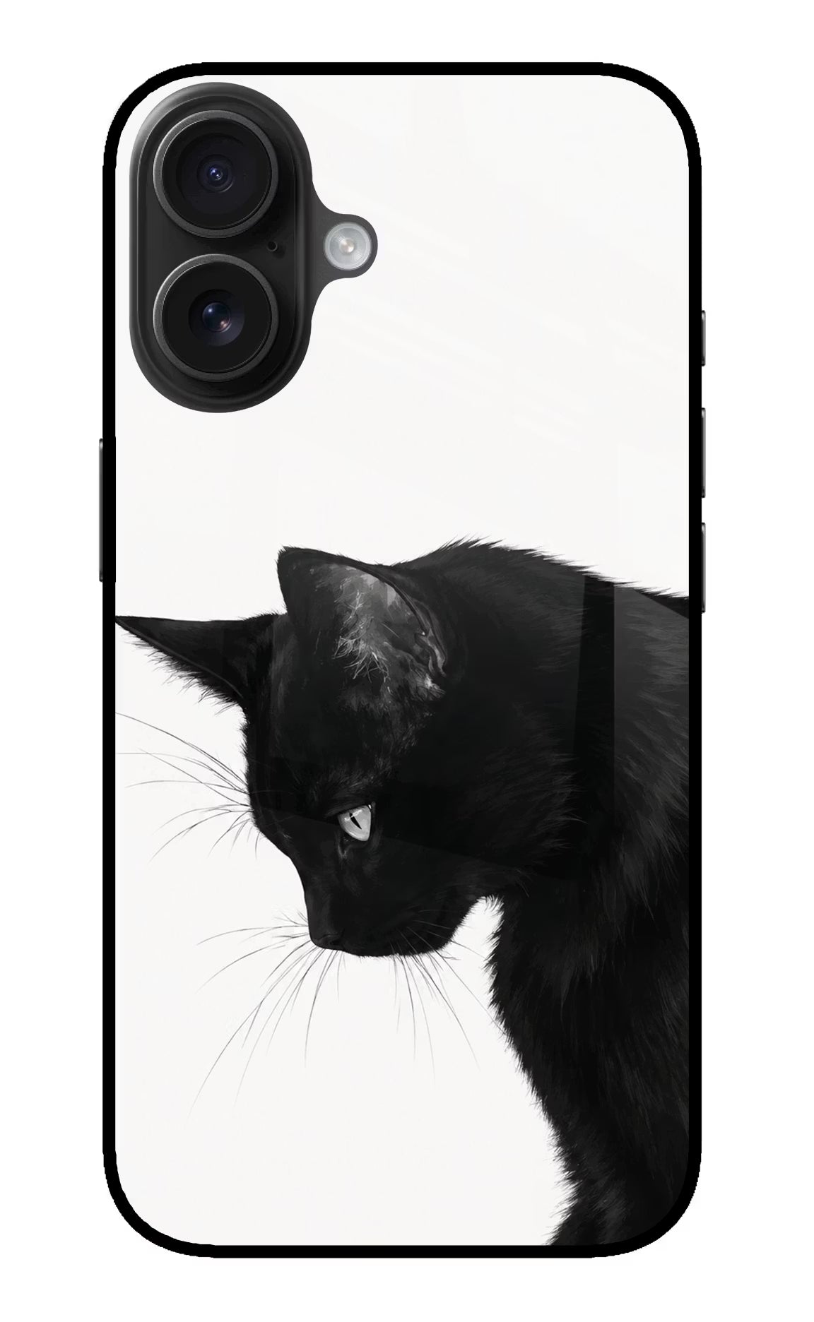 Shadow Gaze iPhone 16 Plus Glass Case