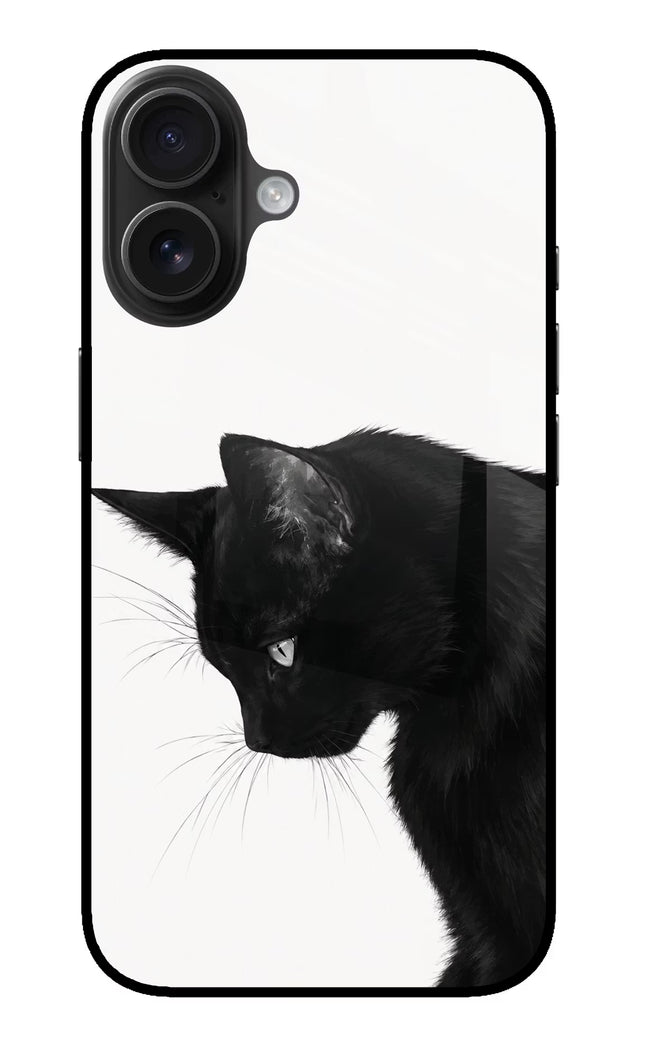 Shadow Gaze iPhone 16 Plus Glass Case