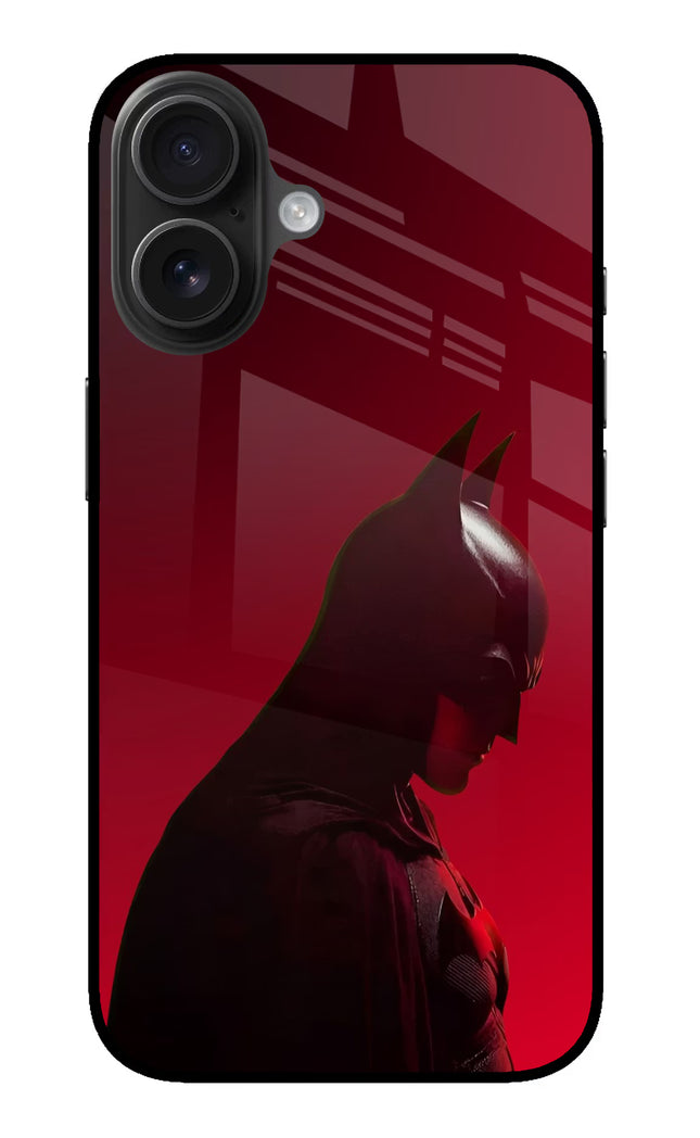Dark Knight iPhone 16 Plus Glass Case