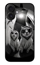 Hood Cats iPhone 16 Plus Glass Case