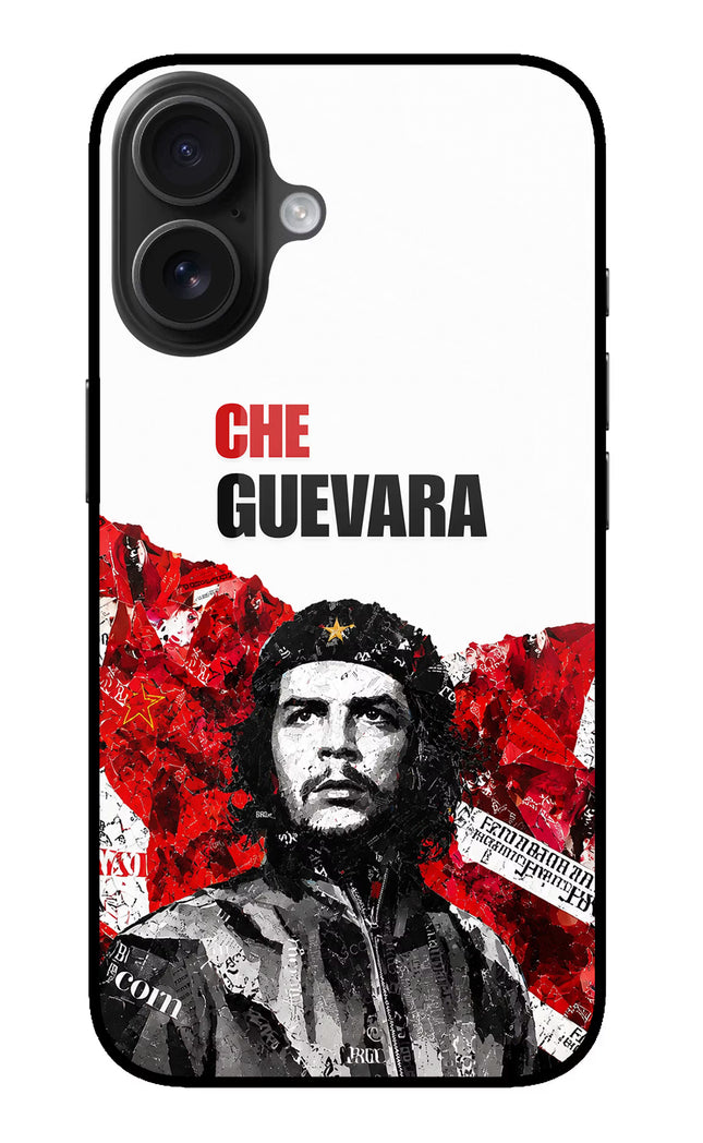 Che Guevara Revolution iPhone 16 Plus Glass Case