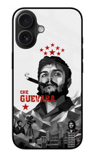 Che Guevara Iconic iPhone 16 Plus Glass Case