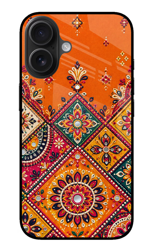 Kutch Glow iPhone 16 Plus Glass Case