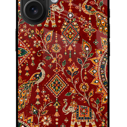 Laal Riwaaz iPhone 16 Plus Glass Case