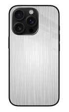 Wooden Grey Texture iPhone 16 Pro Max Glass Case