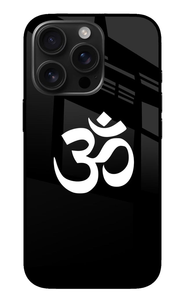 Om iPhone 16 Pro Max Glass Case