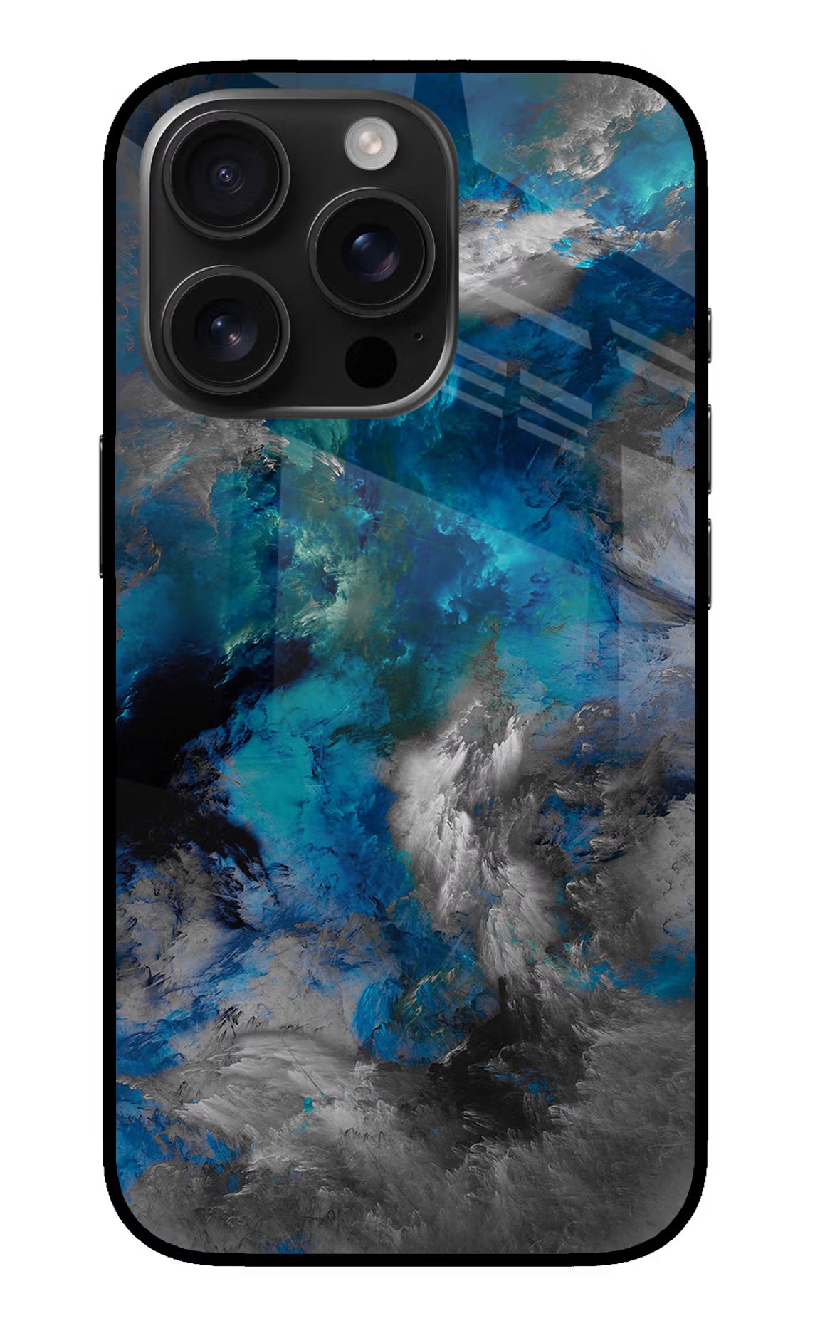 Artwork iPhone 16 Pro Max Glass Case Back Cover by Casekaro